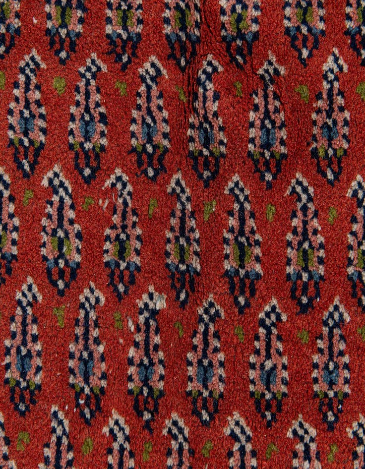 Detail image of  5' 7 x 7' 11  Hand Knotted Mir Wool Rug