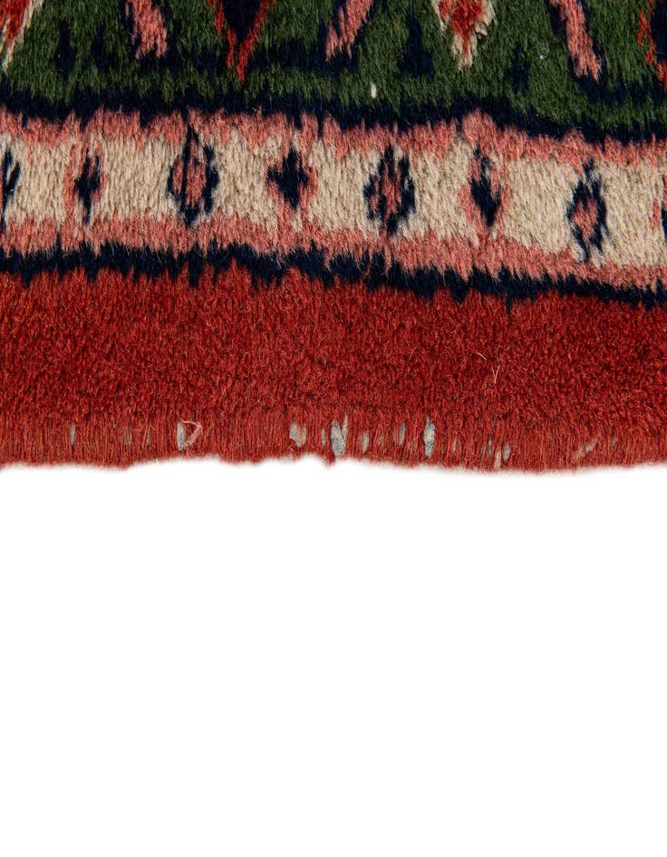 Detail image of  5' 7 x 7' 11  Hand Knotted Mir Wool Rug