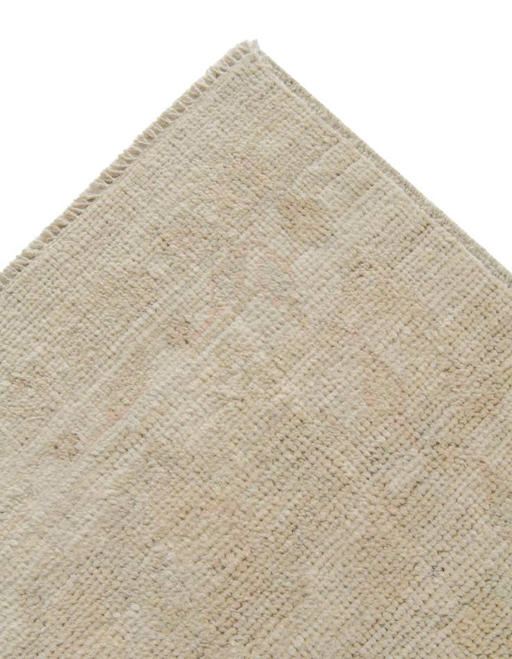 Detail image of 8' 1 x 10' 1 Hand Knotted Oushak Wool Rug
