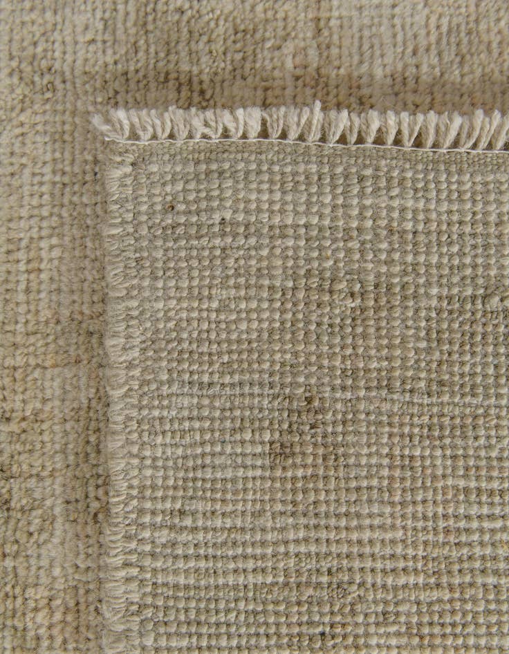 Detail image of 8' 1 x 10' 1 Hand Knotted Oushak Wool Rug