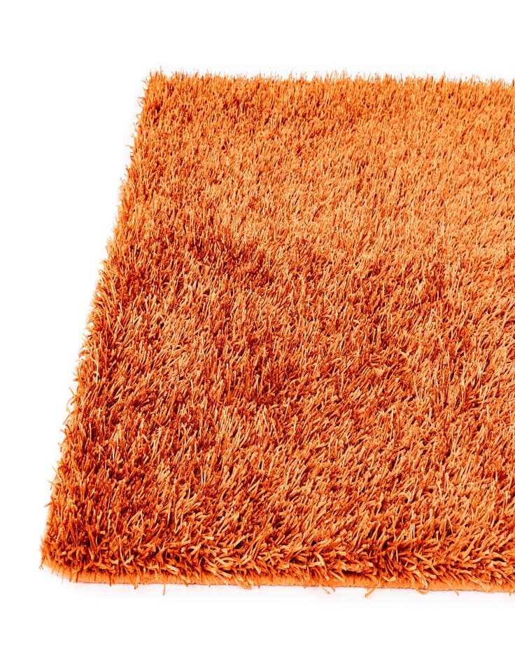 Detail image of  5' x 6' 6  Hand Knotted Solid Shag Rug