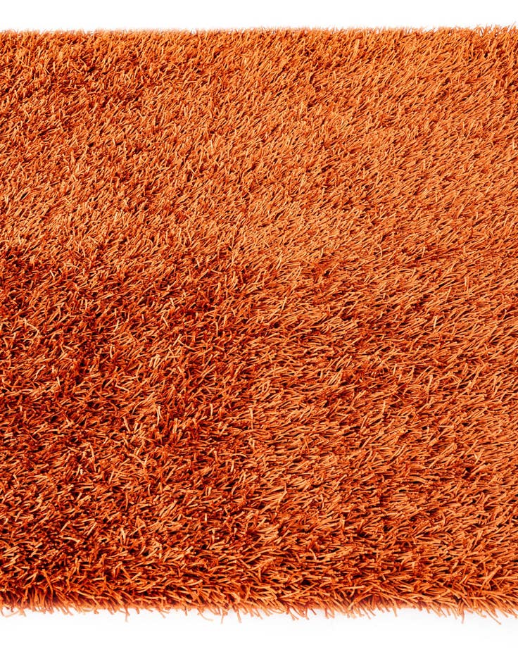 Detail image of  5' x 6' 6  Hand Knotted Solid Shag Rug