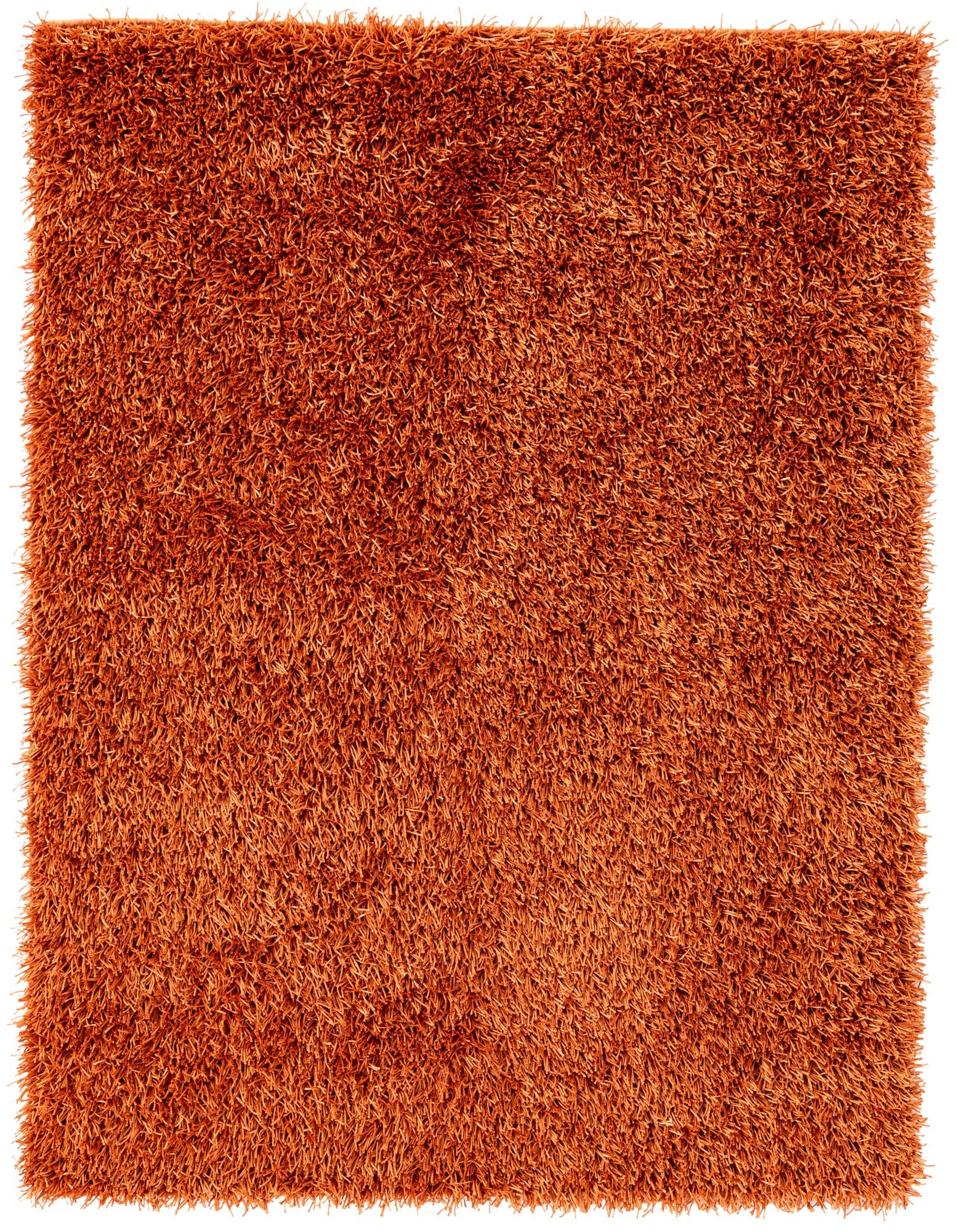  5' x 6' 6  Hand Knotted Solid Shag Rug