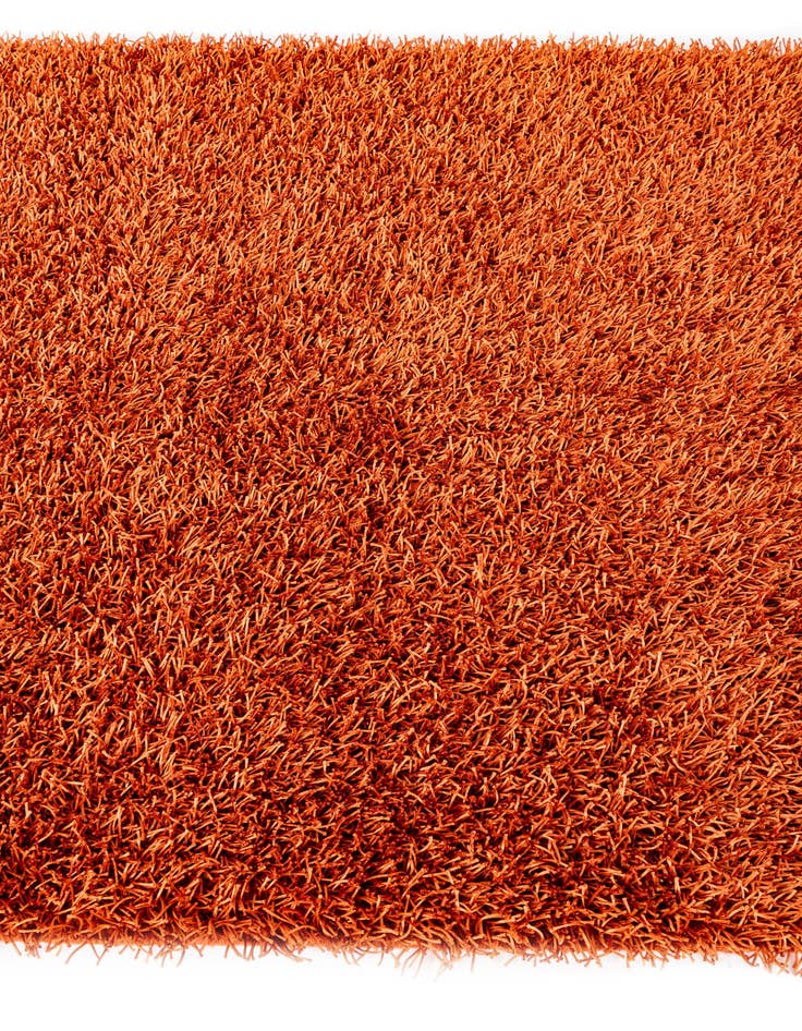 Detail image of 5' x 6' 6 Hand Knotted Solid Shag Rug