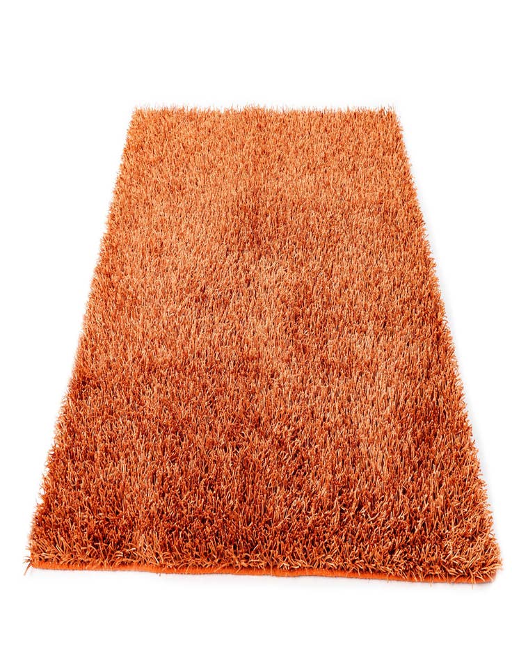 Detail image of  5' x 6' 4  Hand Knotted Solid Shag Rug