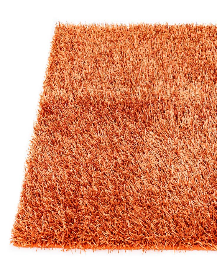 Detail image of  5' x 6' 4  Hand Knotted Solid Shag Rug