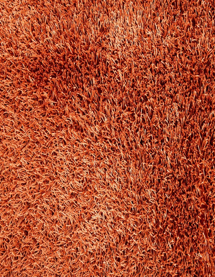 Detail image of  5' x 6' 4  Hand Knotted Solid Shag Rug