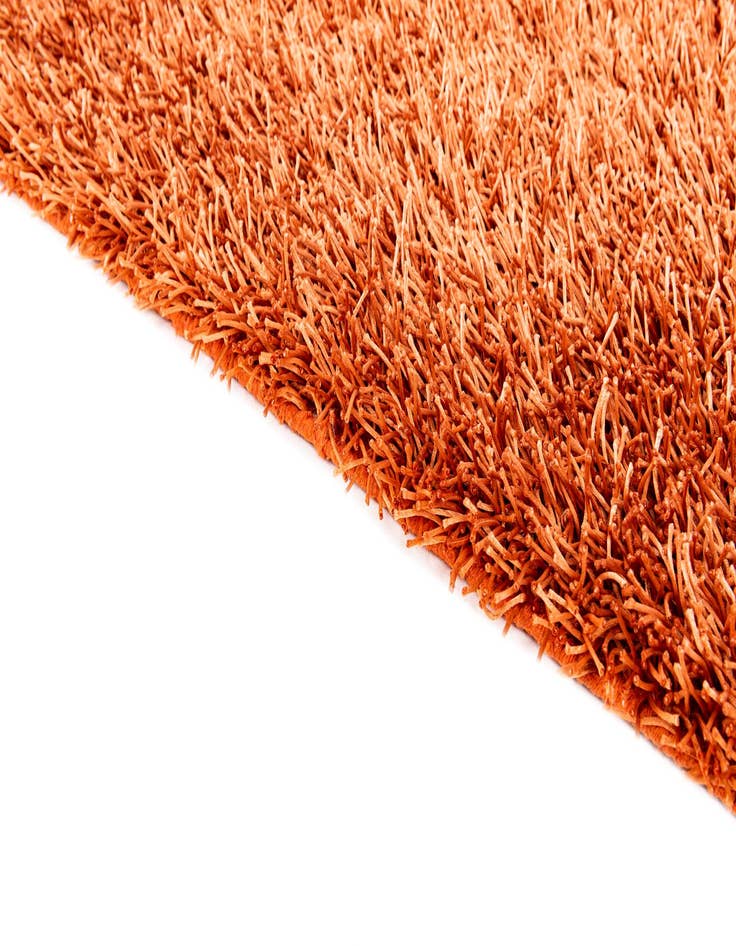 Detail image of  5' x 6' 4  Hand Knotted Solid Shag Rug