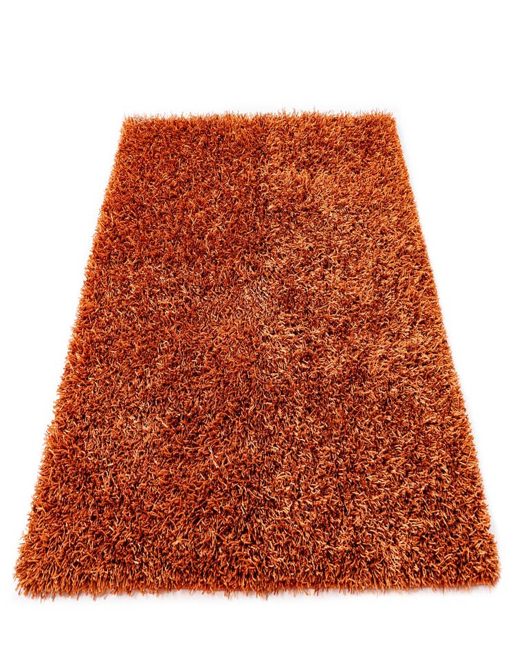 Detail image of  5' 1 x 6' 4  Hand Knotted Solid Shag Rug