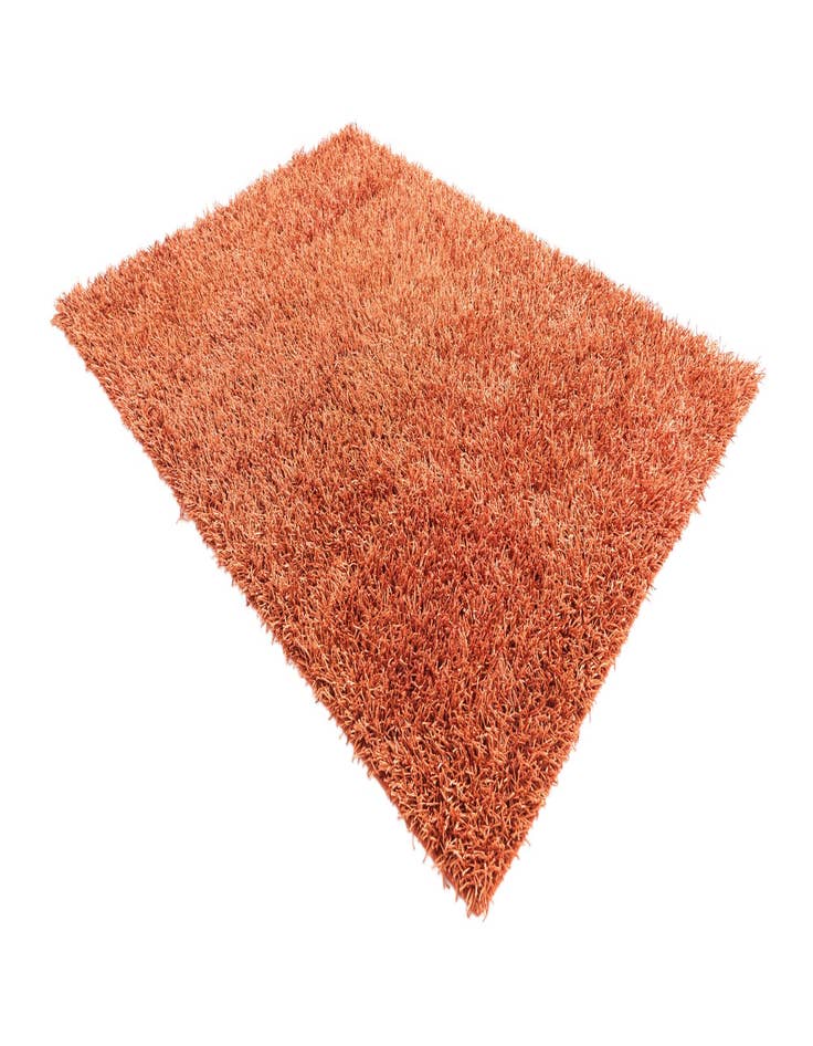 Detail image of  5' x 6' 7  Hand Knotted Solid Shag Oriental Rug