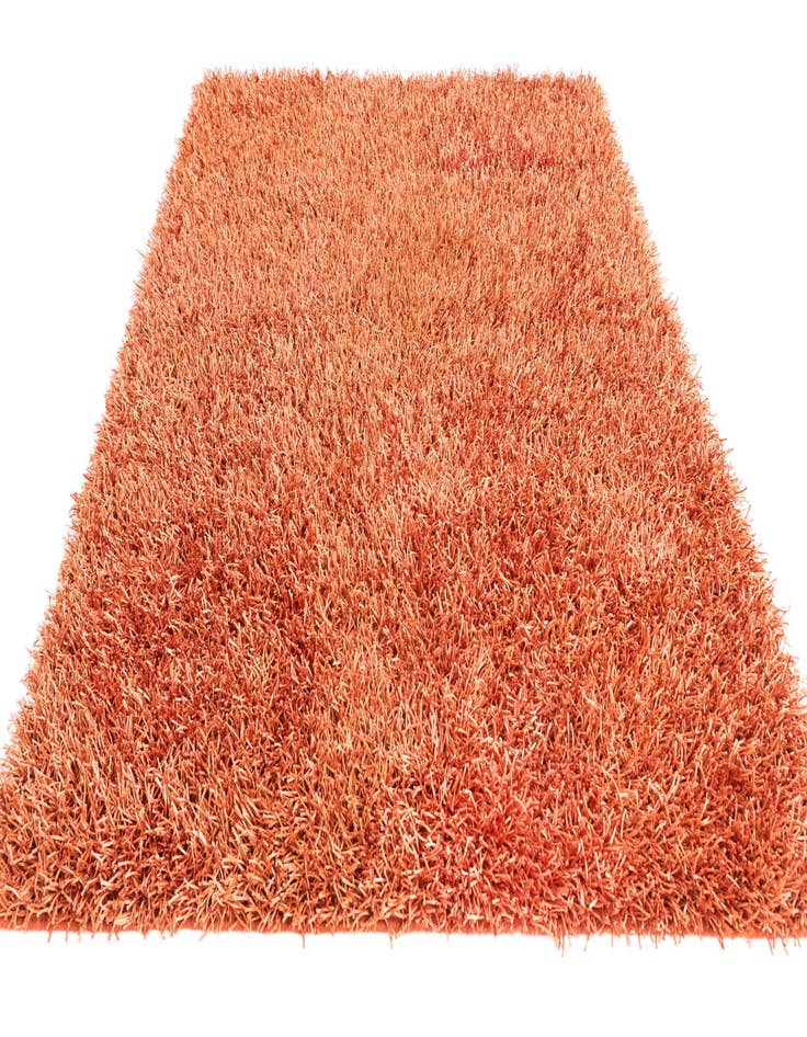 Detail image of  5' x 6' 7  Hand Knotted Solid Shag Oriental Rug