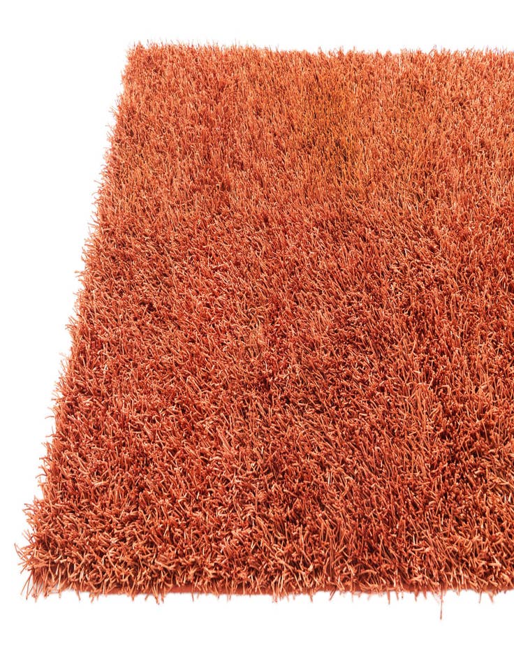 Detail image of  5' x 6' 7  Hand Knotted Solid Shag Oriental Rug