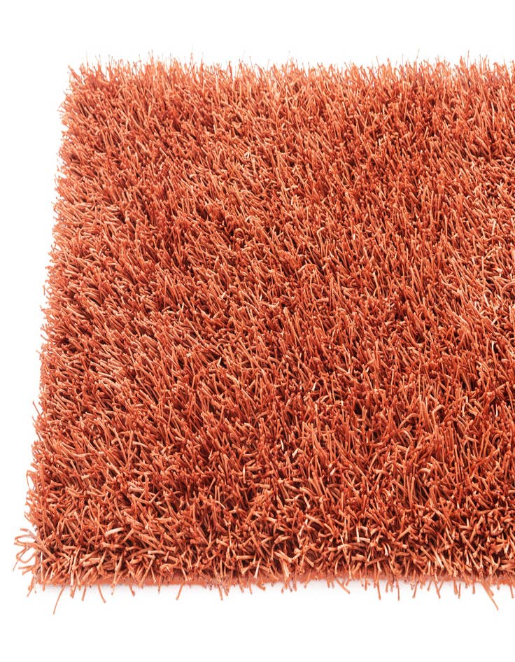 Detail image of  2' 5 x 4' 9  Hand Knotted Solid Shag Oriental Rug