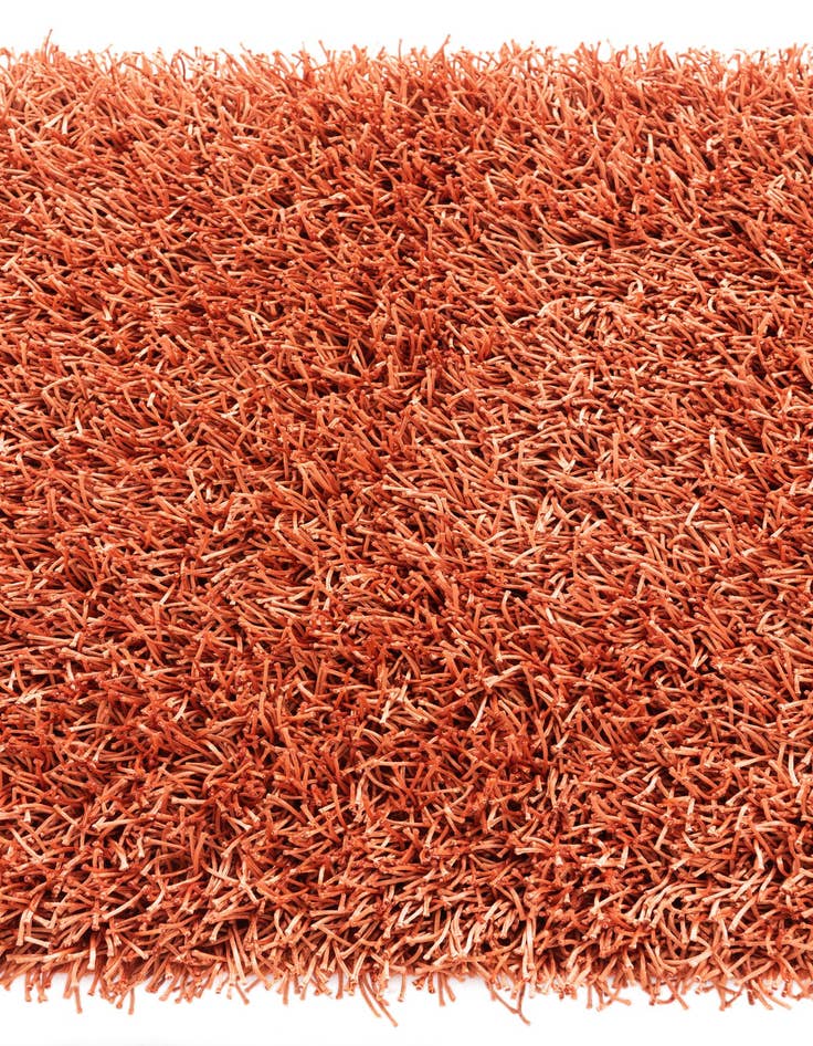 Detail image of  2' 5 x 4' 9  Hand Knotted Solid Shag Oriental Rug