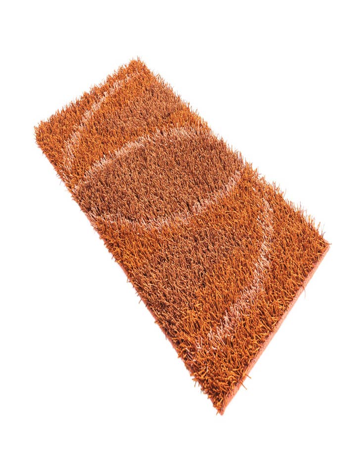 Detail image of  2' 6 x 4' 7  Hand Knotted Solid Shag Oriental Rug