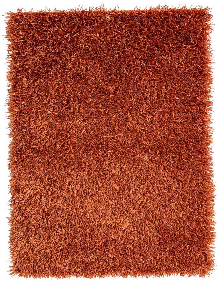 Detail image of  3' x 5' 4  Hand Knotted Solid Shag Oriental Rug