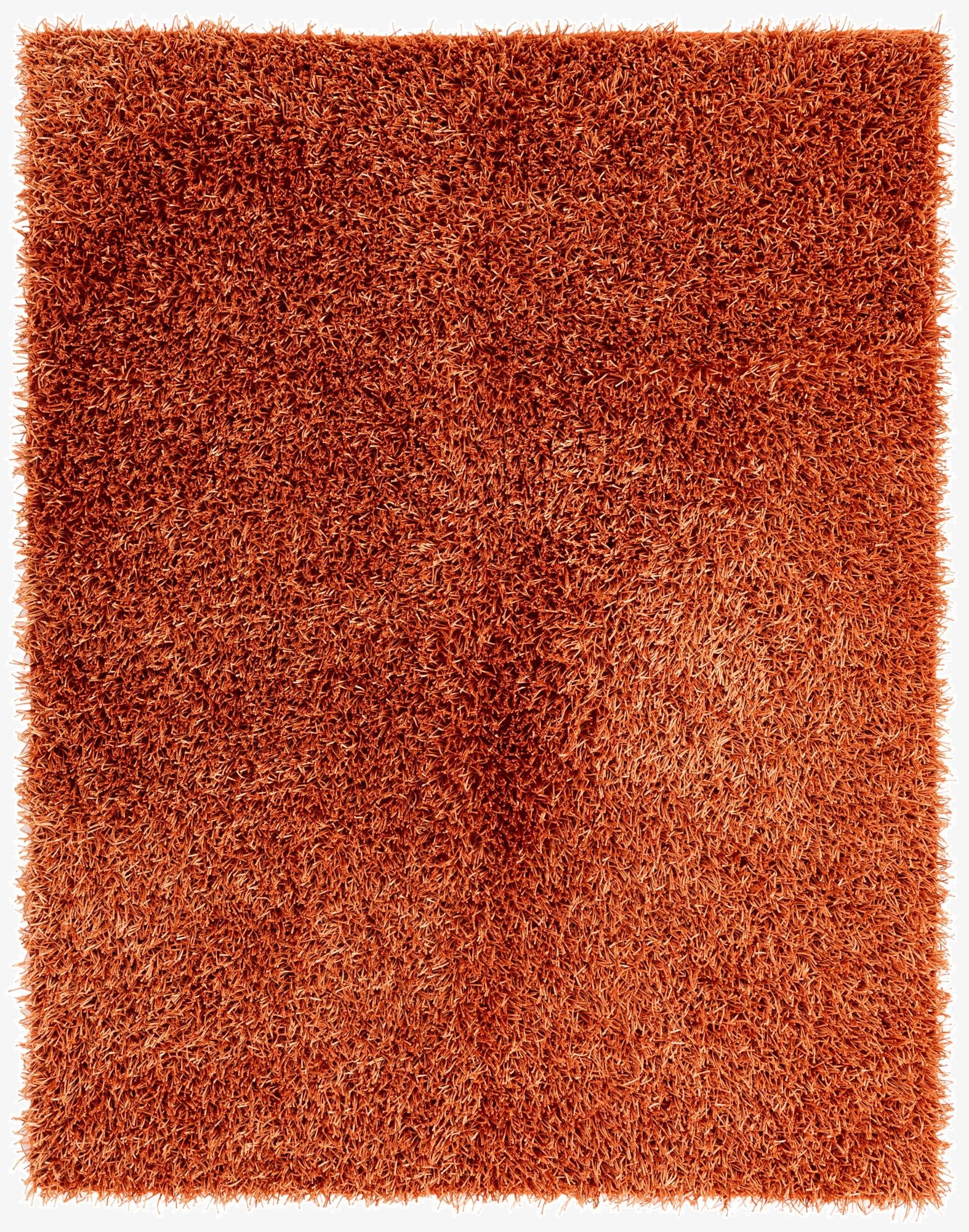  5' x 6' 4  Hand Knotted Solid Shag Rug