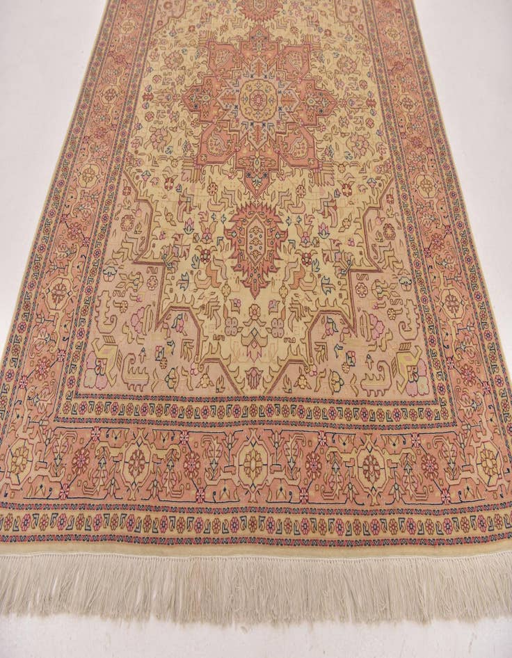 Detail image of  5' x 6' 6  Hand Knotted Tabriz Persian Rug