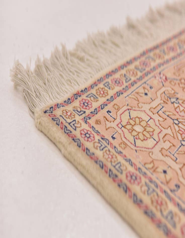 Detail image of  5' x 6' 6  Hand Knotted Tabriz Persian Rug