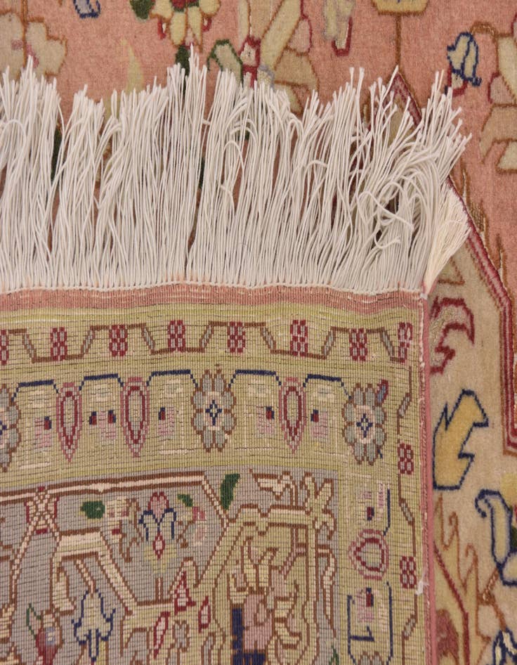 Detail image of  5' 1 x 6' 7  Hand Knotted Tabriz Persian Rug