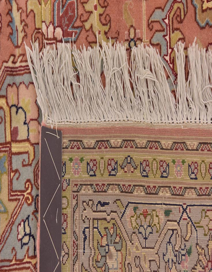 Detail image of  4' 10 x 6' 8  Hand Knotted Tabriz Persian Rug