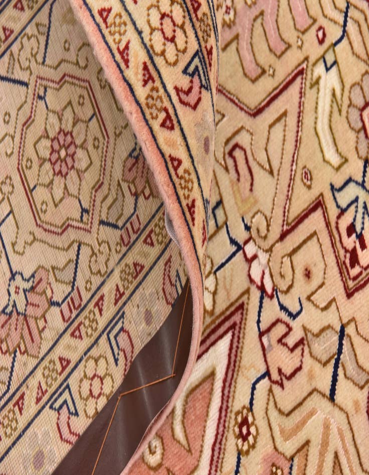 Detail image of  6' 6 x 10' 4  Hand Knotted Tabriz Persian Rug