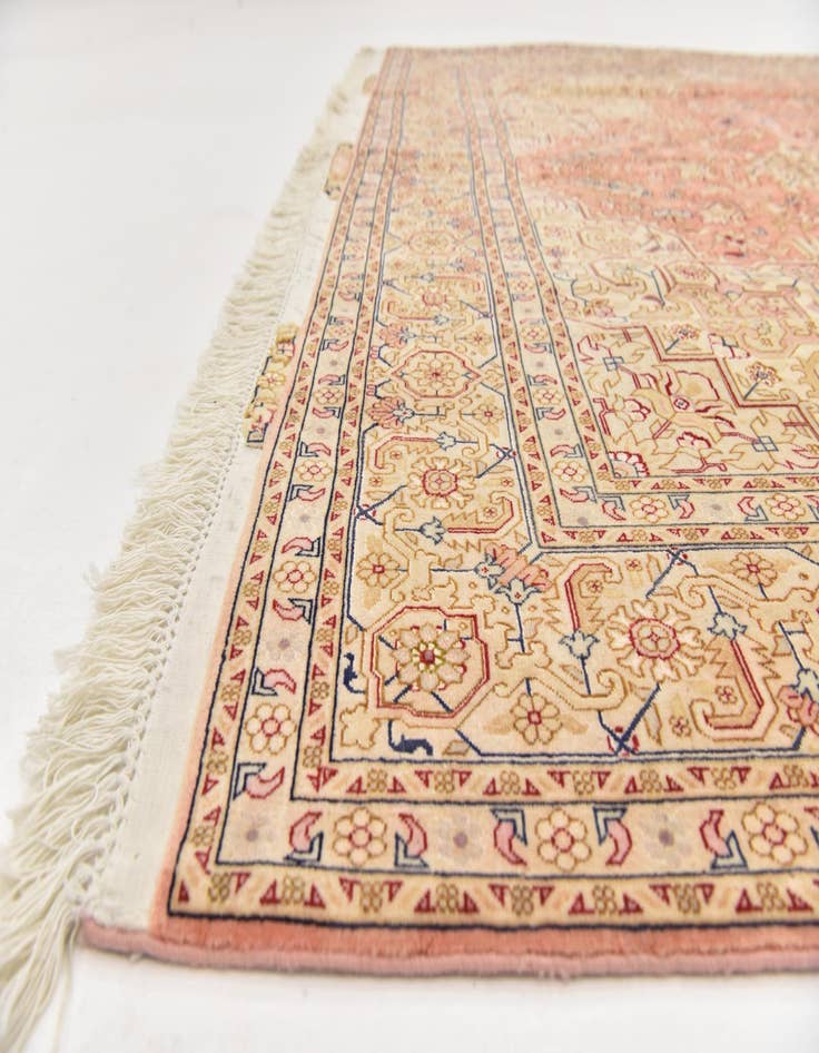 Detail image of  6' 6 x 10' 4  Hand Knotted Tabriz Persian Rug