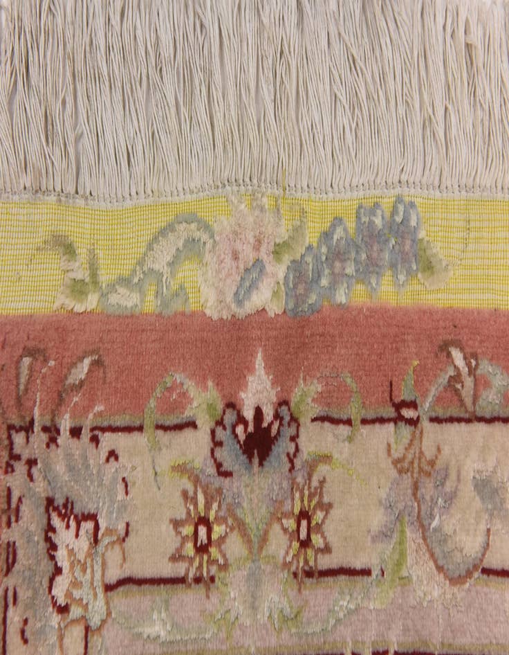 Detail image of  6' 6 x 10' 3  Hand Knotted Tabriz Persian Rug