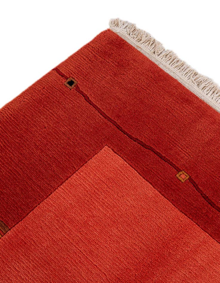 Detail image of  6' 7 x 8' 1  Hand Knotted Tibet Wool Rug