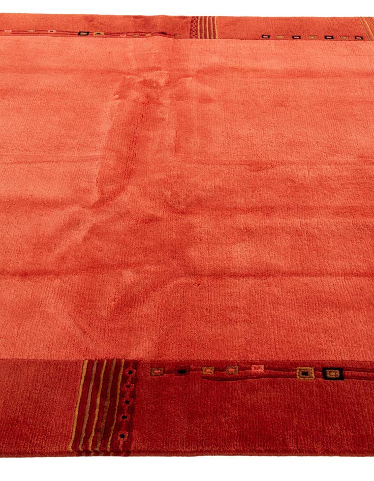 Detail image of  6' 7 x 8' 1  Hand Knotted Tibet Wool Rug