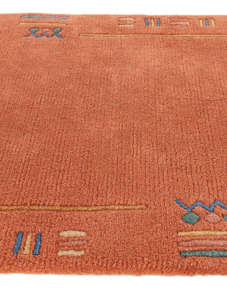 Detail image of  2' 6 x 4' 8  Hand Knotted Tibet Wool Rug