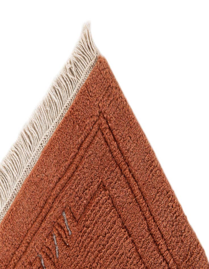 Detail image of  3' 1 x 5' 3  Hand Knotted Tibet Wool Rug