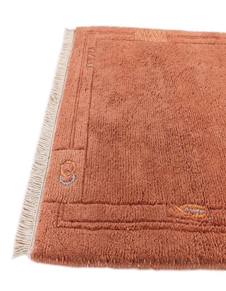 Detail image of  3' 1 x 5' 3  Hand Knotted Tibet Wool Rug