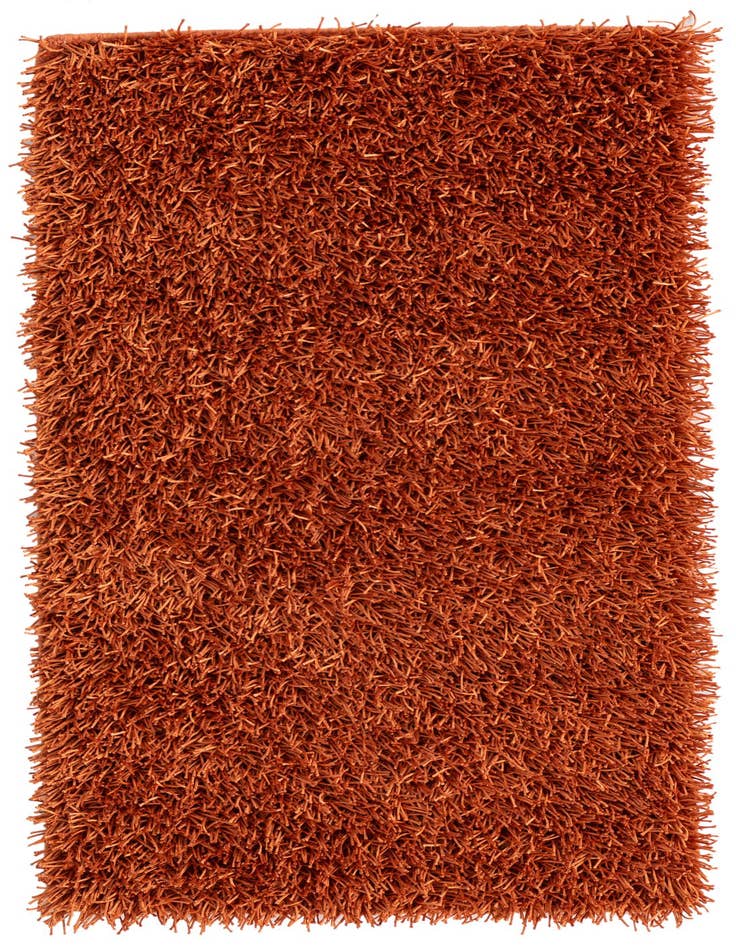 Detail image of  2' 5 x 4' 7  Hand Knotted Solid Shag Oriental Runner Rug