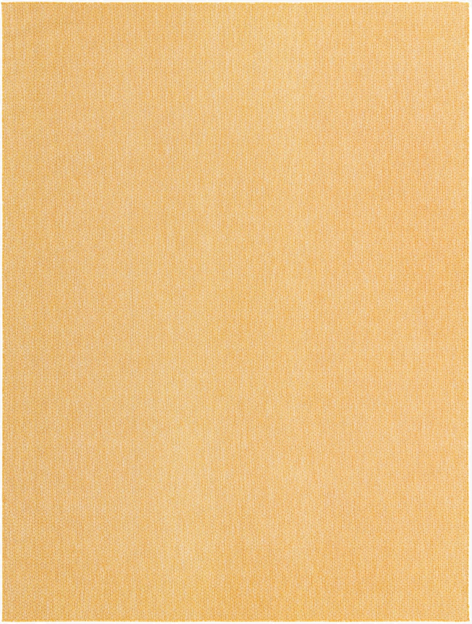 Primary image  9' x 12'  Washable Solid Indoor / Outdoor Rug