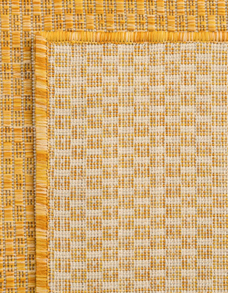 Detail image of  2' x 6'  Washable Solid Indoor / Outdoor Runner Rug