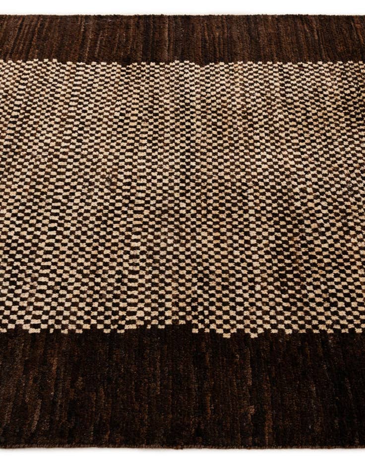 Detail image of  4' x 5' 9  Hand Knotted Darya Wool Rug