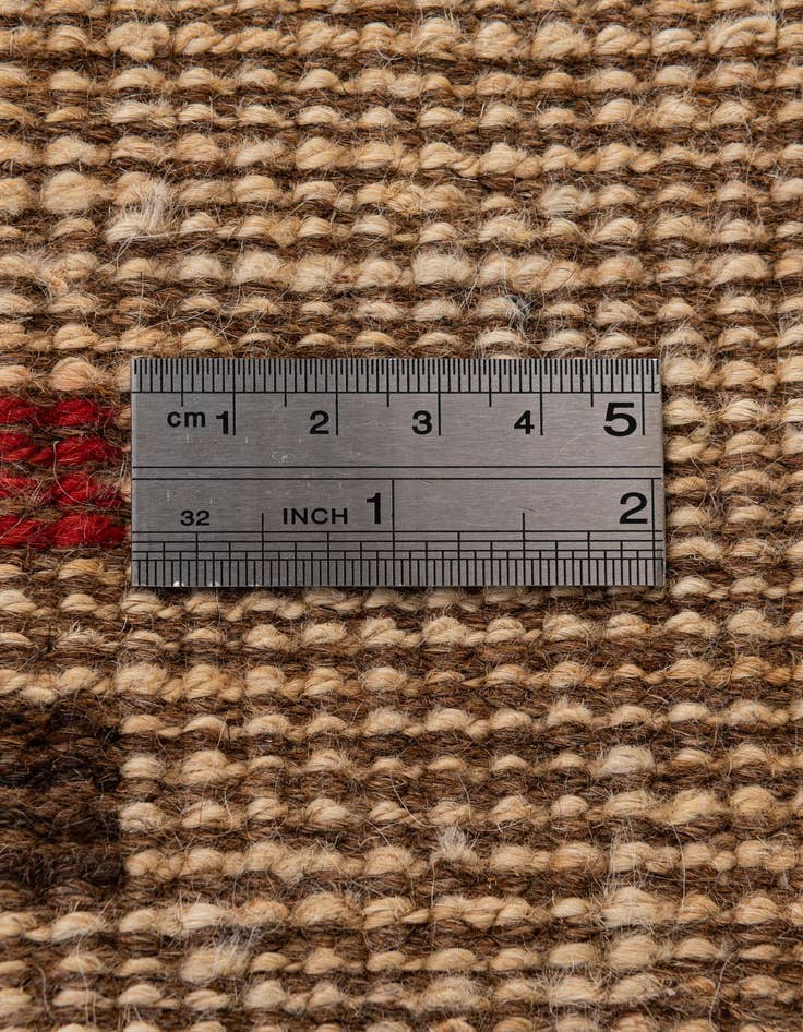 Detail image of  3' 9 x 6'  Hand Knotted Darya Wool Rug