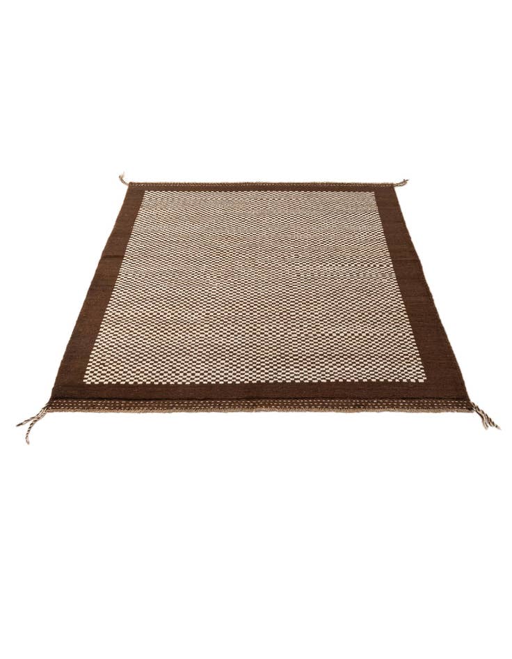 Detail image of  5' 8 x 8' 4  Hand Knotted Darya Wool Rug