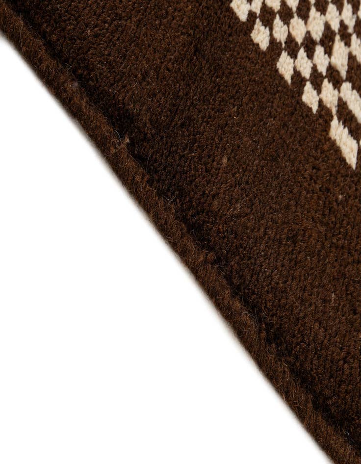 Detail image of  5' 8 x 8' 4  Hand Knotted Darya Wool Rug