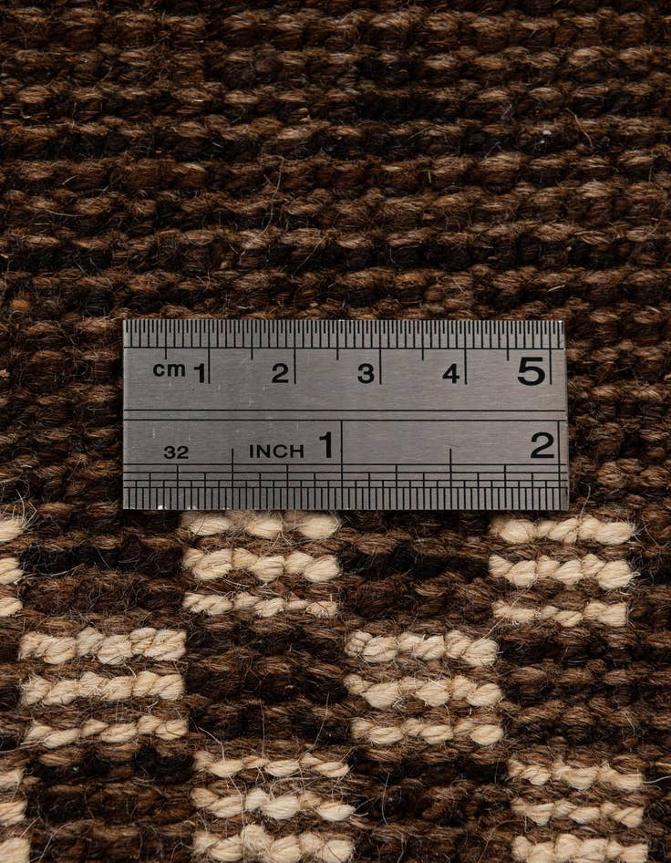 Detail image of  4' 10 x 6' 8  Hand Knotted Moroccan Wool Rug