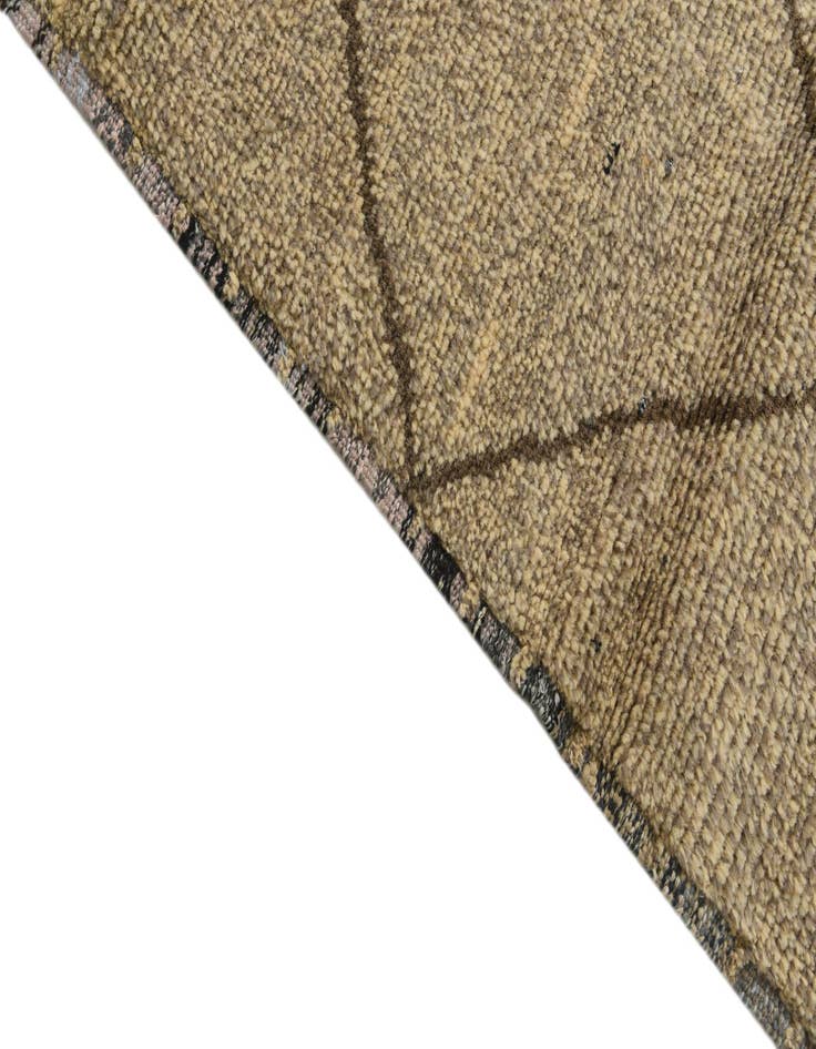 Detail image of  6' x 8' 10  Hand Knotted Moroccan Wool Rug