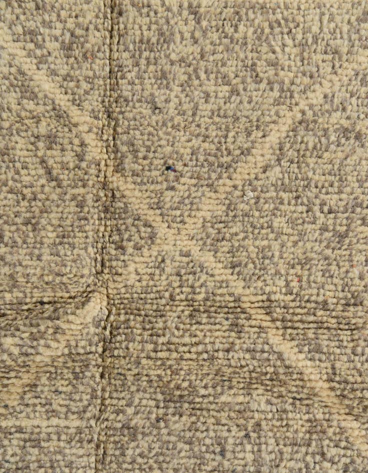 Detail image of  5' 9 x 9' 4  Hand Knotted Moroccan Wool Rug