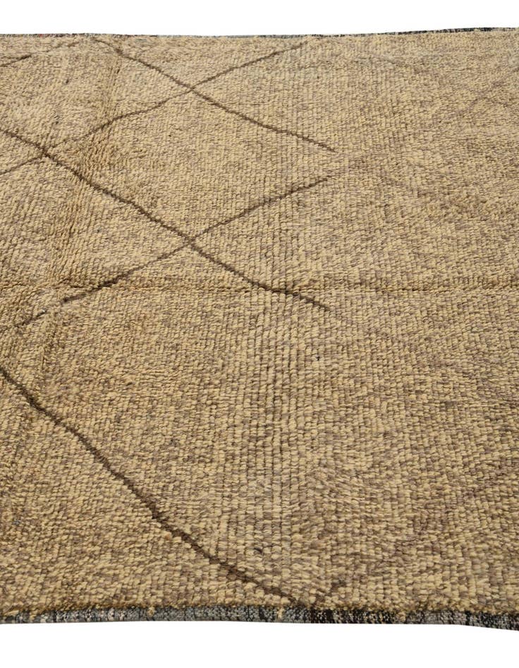 Detail image of  6' 2 x 9' 8  Hand Knotted Moroccan Wool Rug