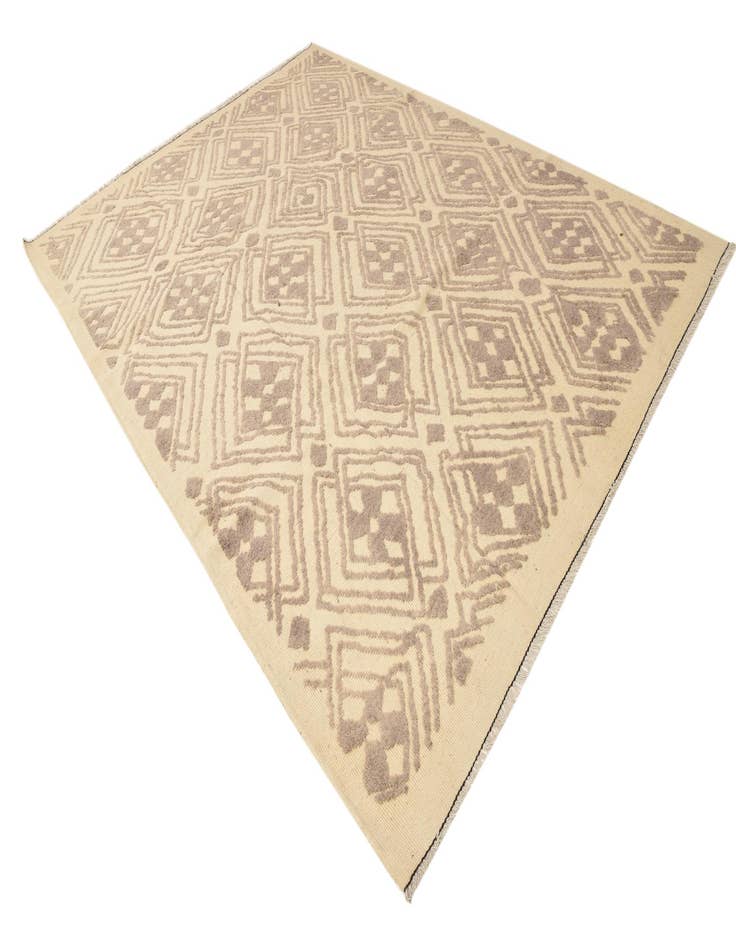 Detail image of  9' x 12' 1  Hand Knotted Darya Wool Rug