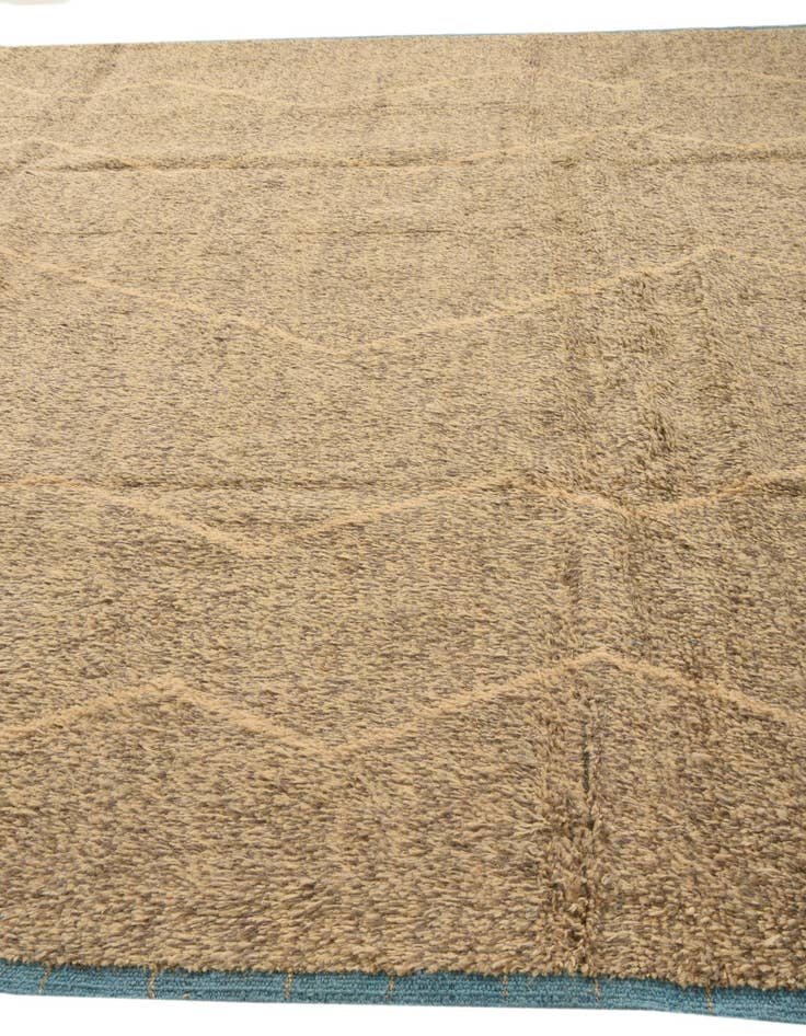 Detail image of  9' 2 x 12' 6  Hand Knotted Moroccan Wool Rug