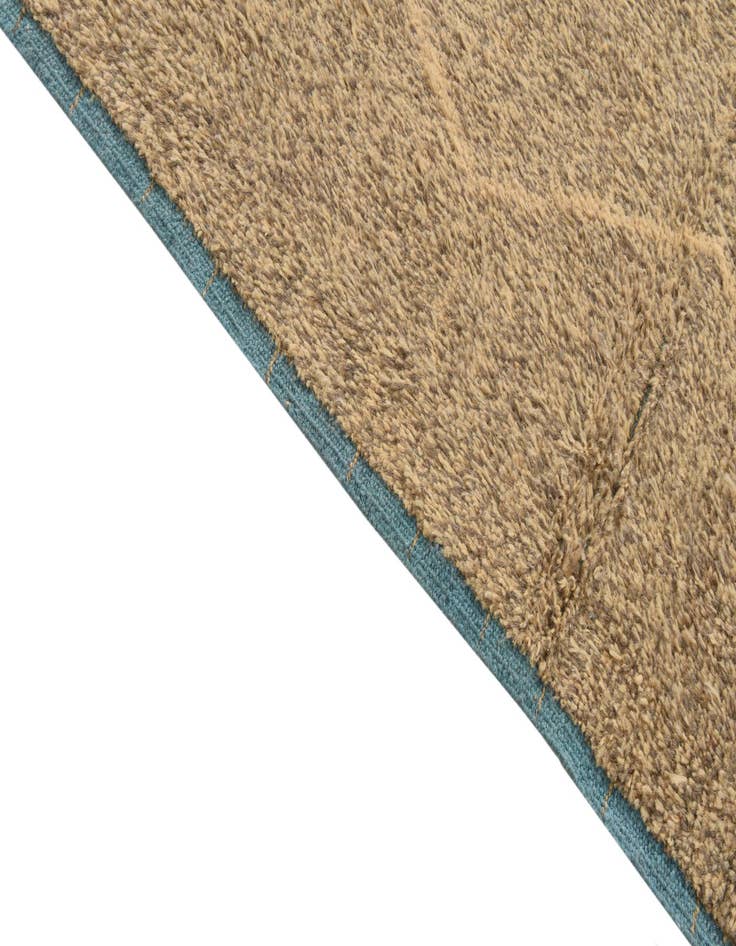 Detail image of  9' 2 x 12' 6  Hand Knotted Moroccan Wool Rug