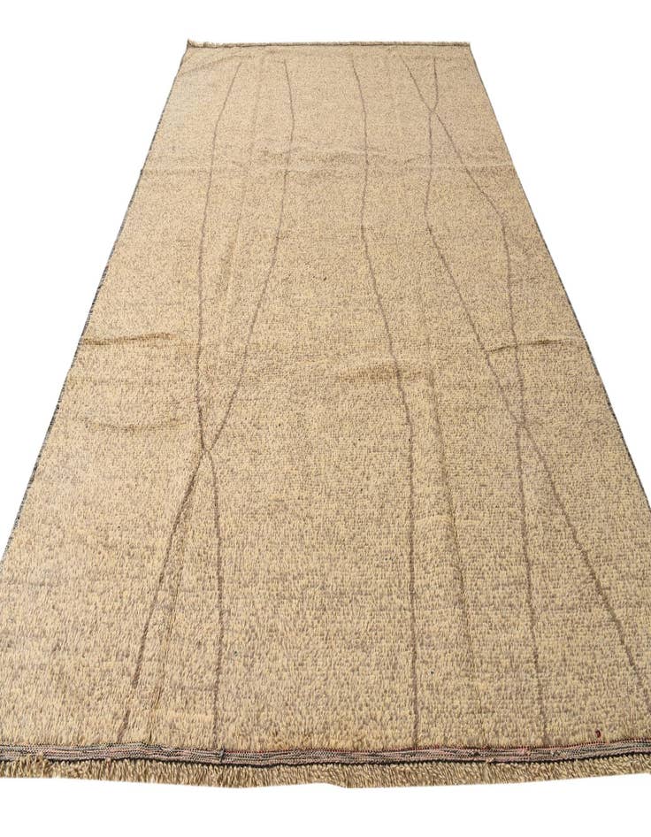 Detail image of  9' x 12' 7  Hand Knotted Moroccan Wool Rug