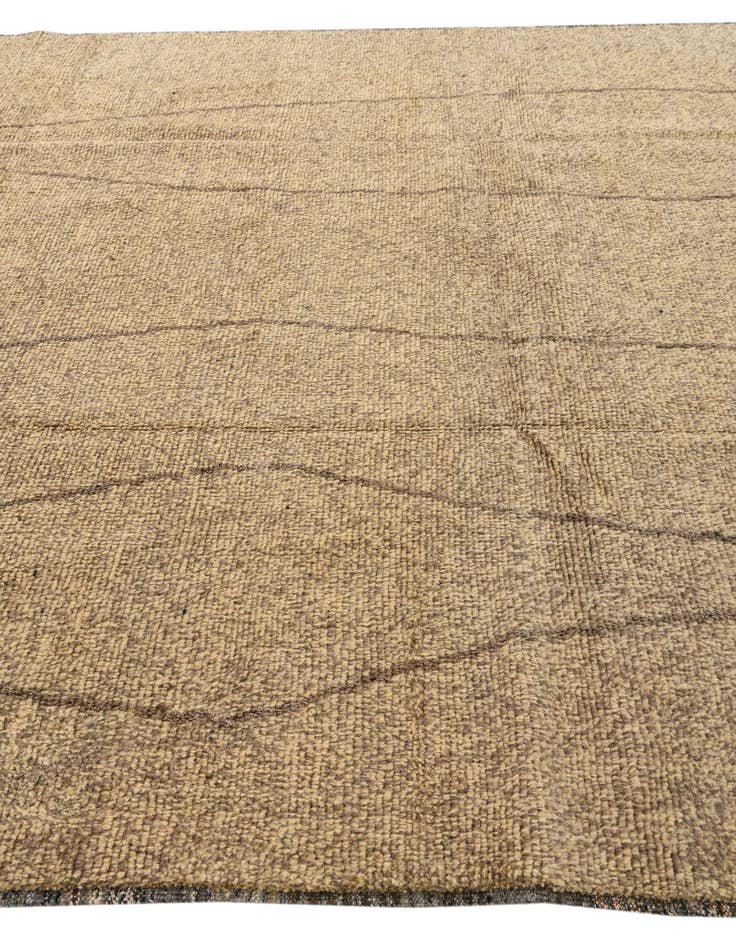 Detail image of  9' x 12' 7  Hand Knotted Moroccan Wool Rug