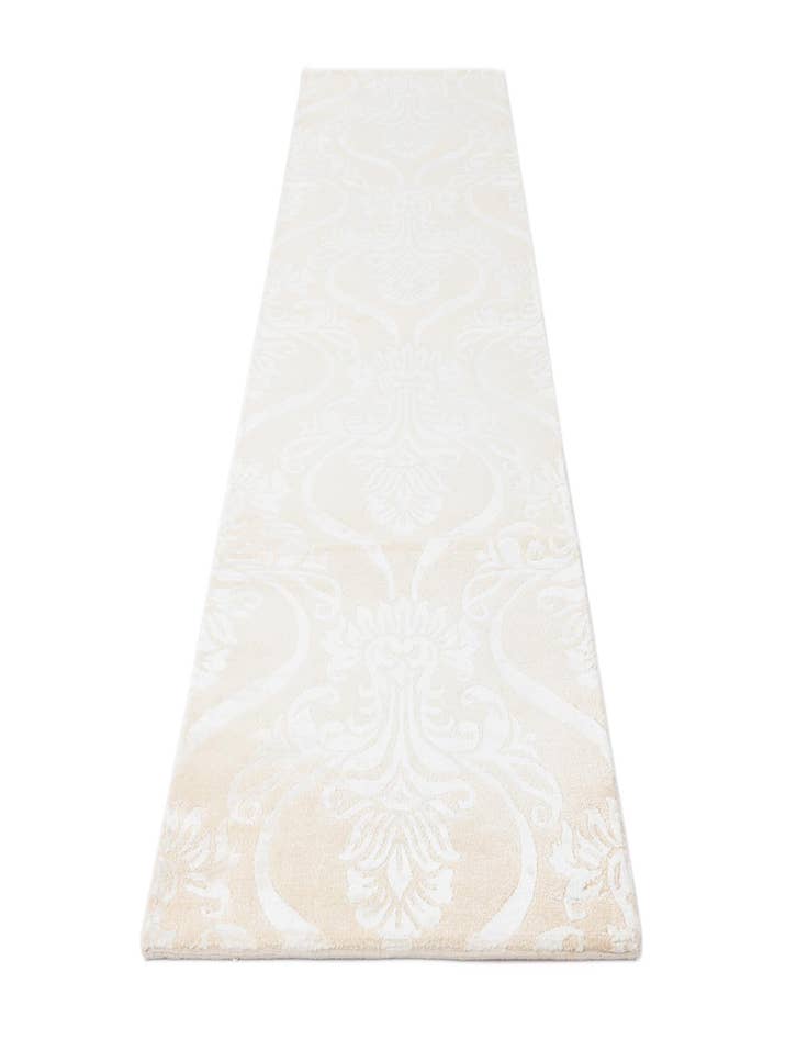 Detail image of  2' 9 x 10'  Hand Knotted Darya Wool Runner Rug